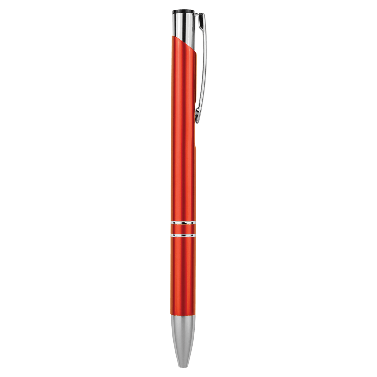 Custom Engraved Silver Trim Ballpoint Pen | Personalized Gift