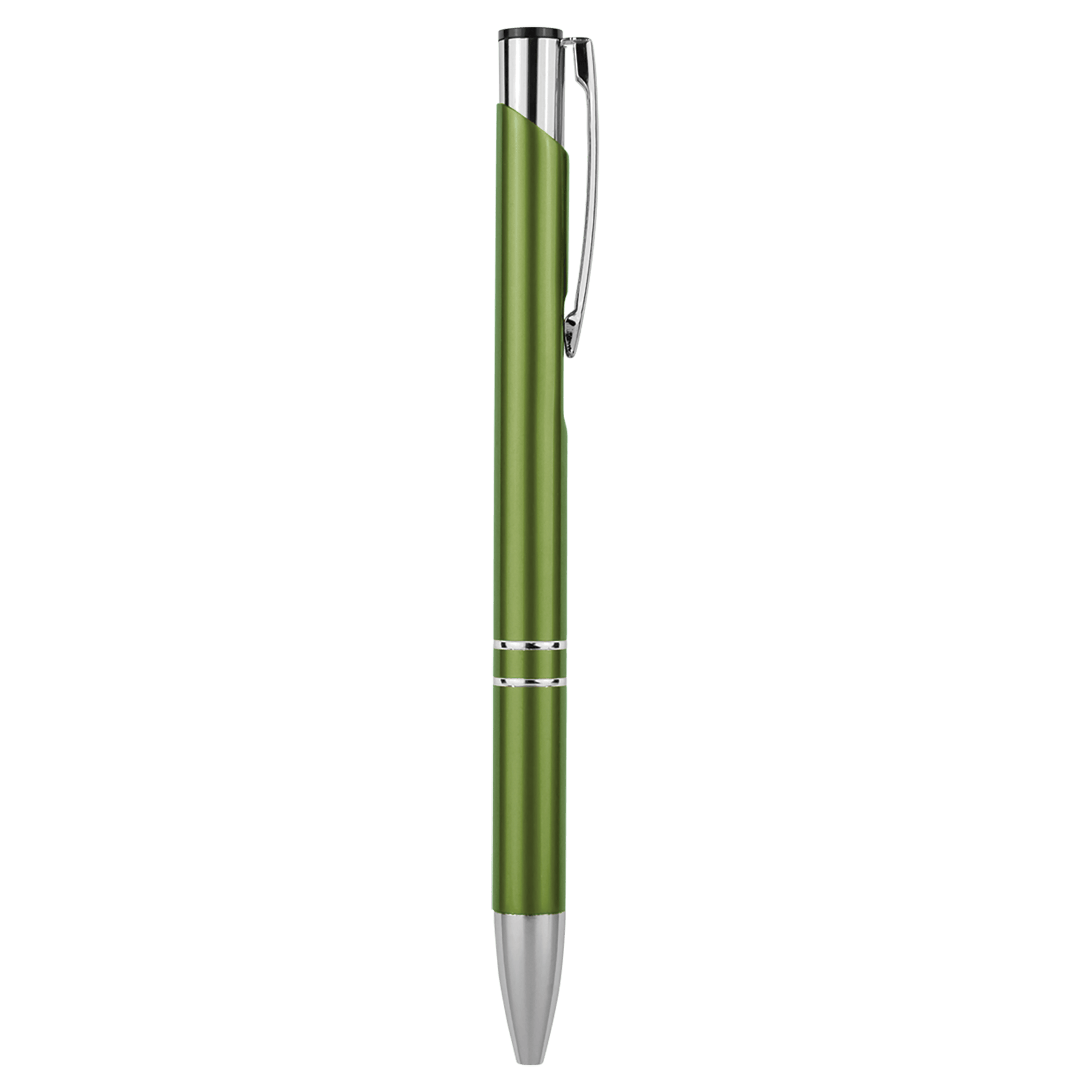 Custom Engraved Silver Trim Ballpoint Pen | Personalized Gift