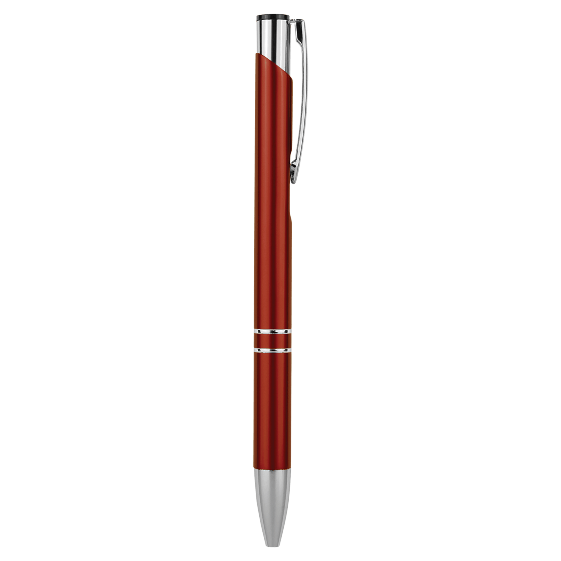 Custom Engraved Silver Trim Ballpoint Pen | Personalized Gift
