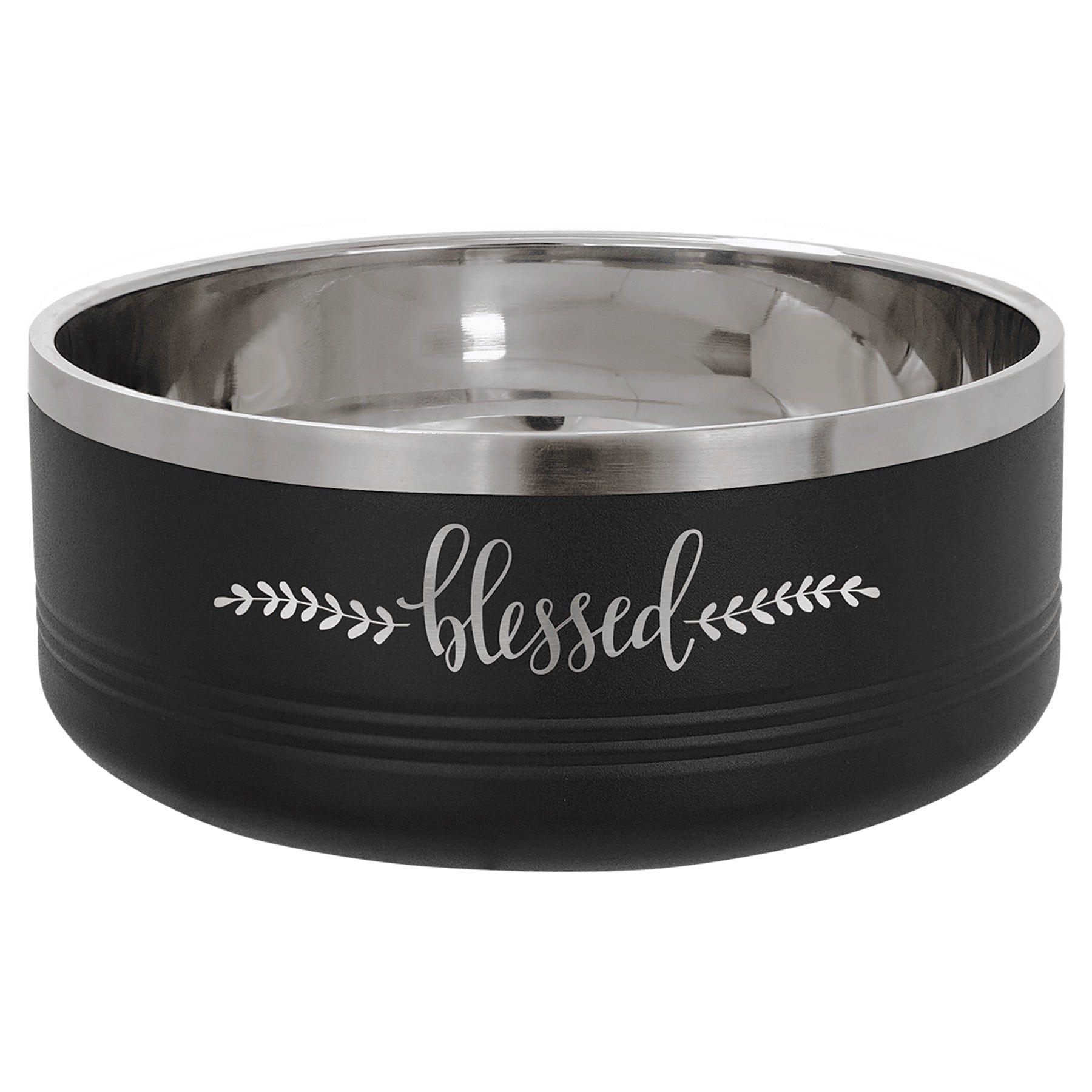 LSB201 - Polar Camel Black 1 1/4 Quart Serving Bowl with Lid