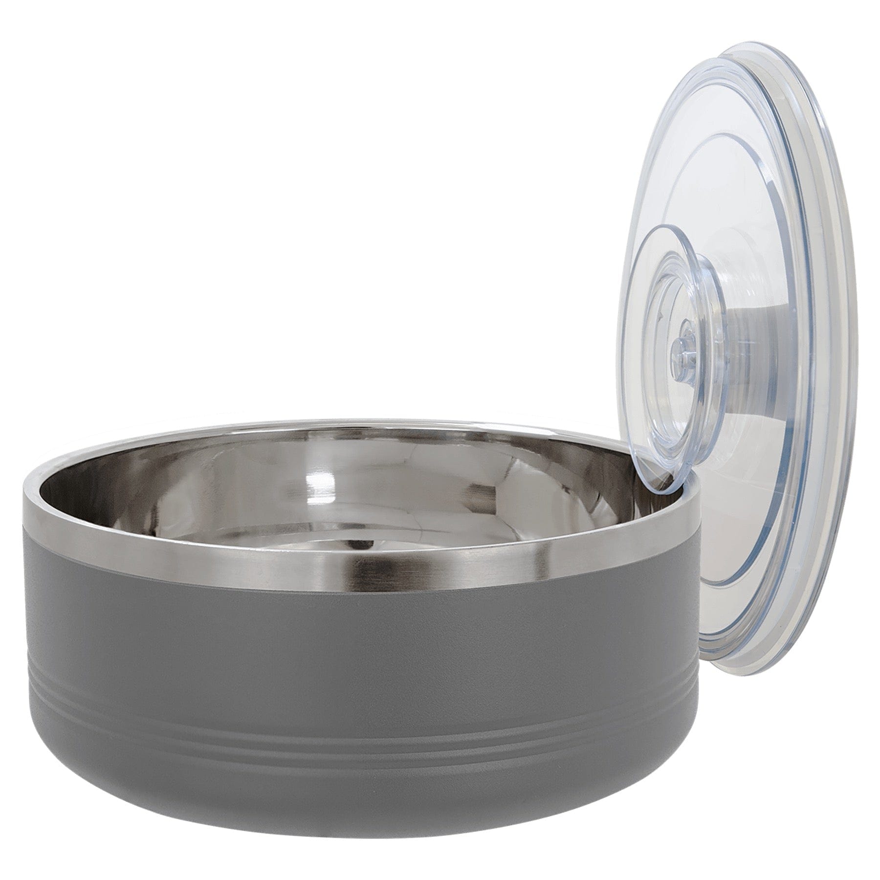 LSB203 - Polar Camel Gray 1 1/4 Quart Serving Bowl with Lid