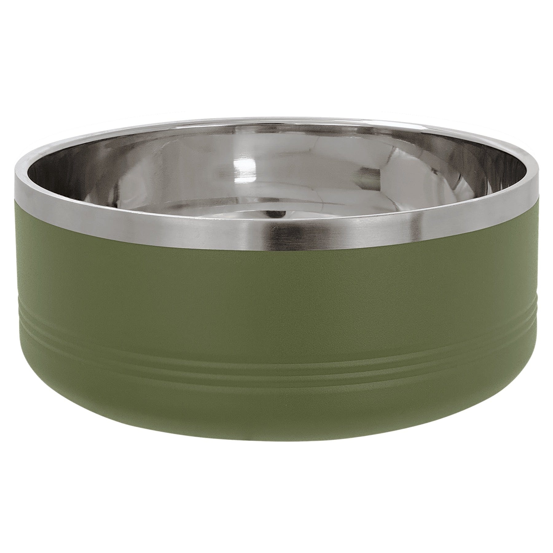 LSB204 - Polar Camel Olive Green 1 1/4 Quart Serving Bowl with Lid
