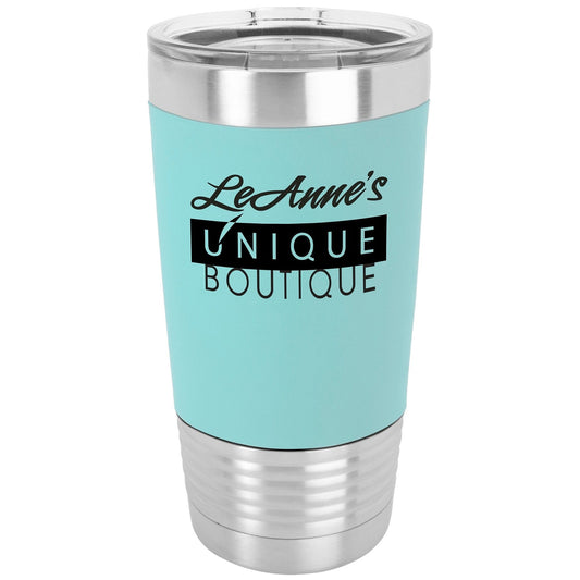 20 oz. Polar Camel Teal/Black Polar with Silicone Grip and Clear Lid