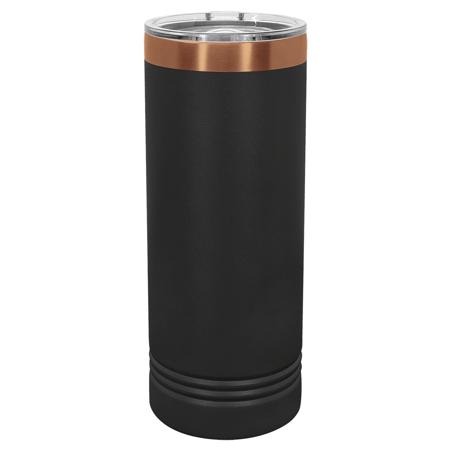 Personalized Polar Camel 22 oz Skinny Tumbler – Rose Gold Engraving