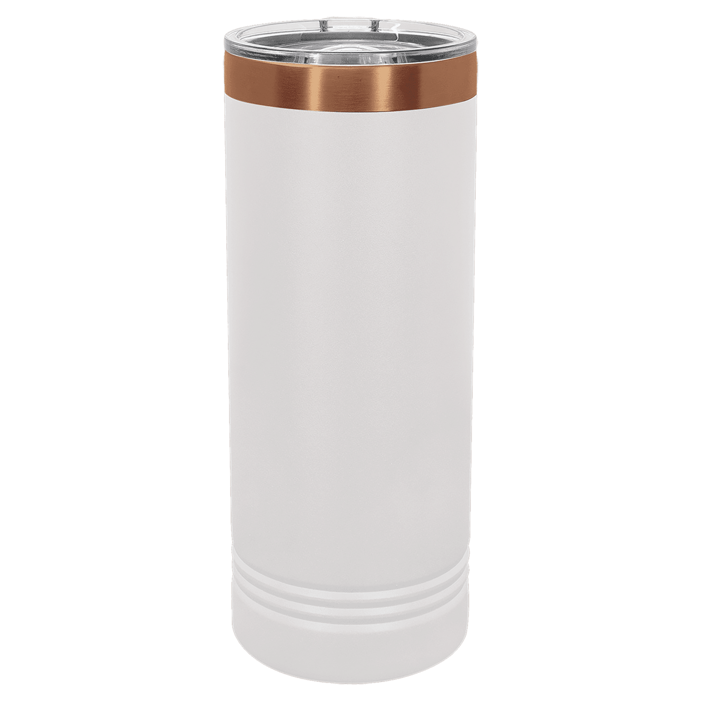 Personalized Polar Camel 22 oz Skinny Tumbler – Rose Gold Engraving