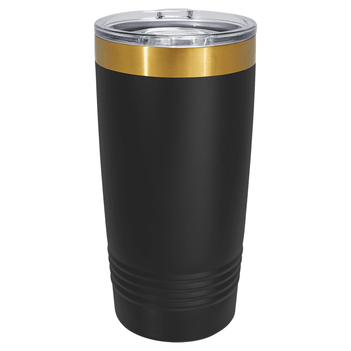 Polar Camel 20 oz Bright Gold Ion-Plated Engraved Tumbler with Slider Lid