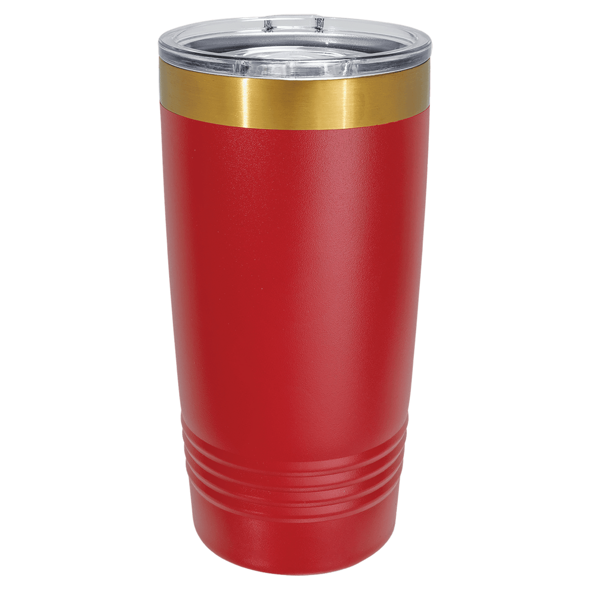 Polar Camel 20 oz Bright Gold Ion-Plated Engraved Tumbler with Slider Lid