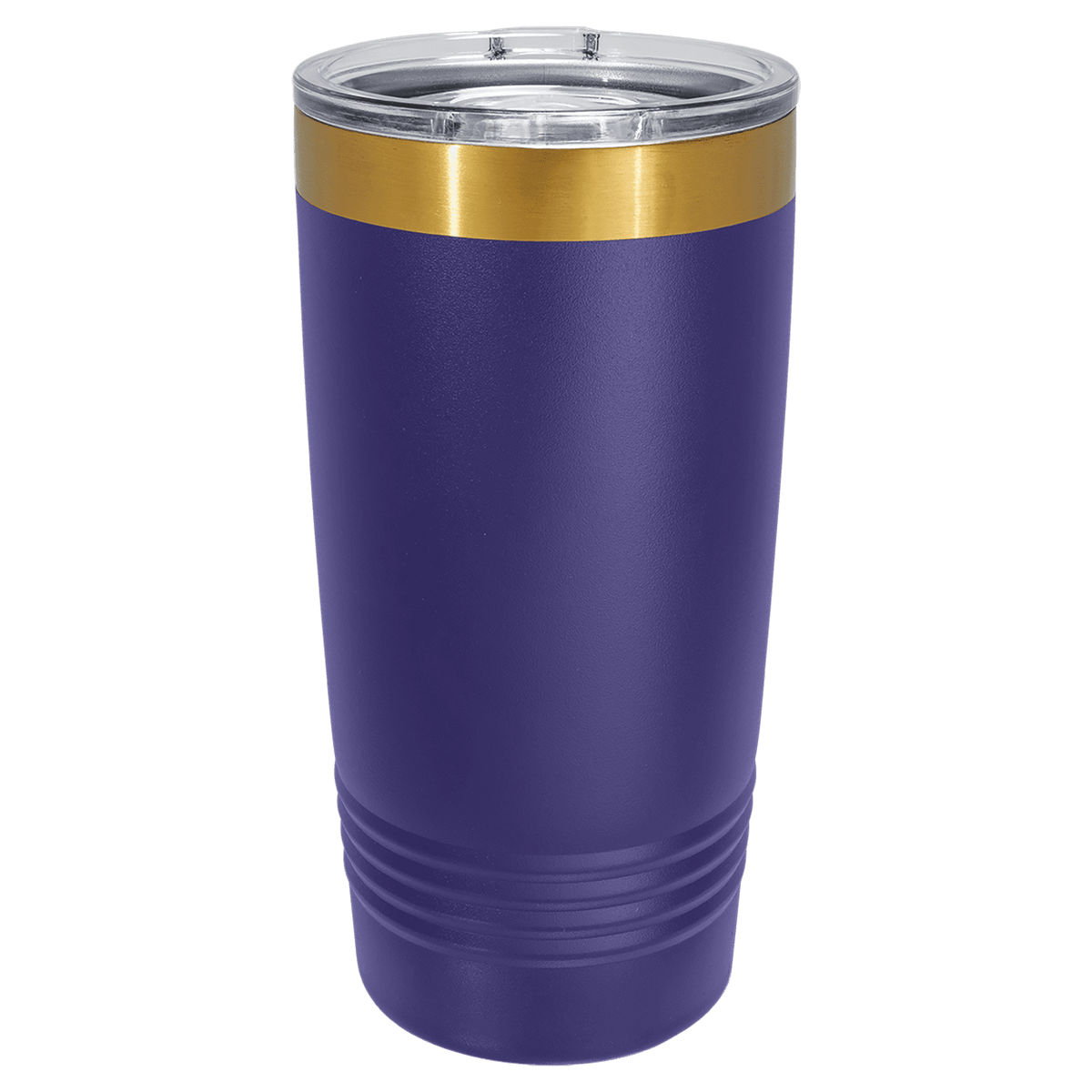 Polar Camel 20 oz Bright Gold Ion-Plated Engraved Tumbler with Slider Lid