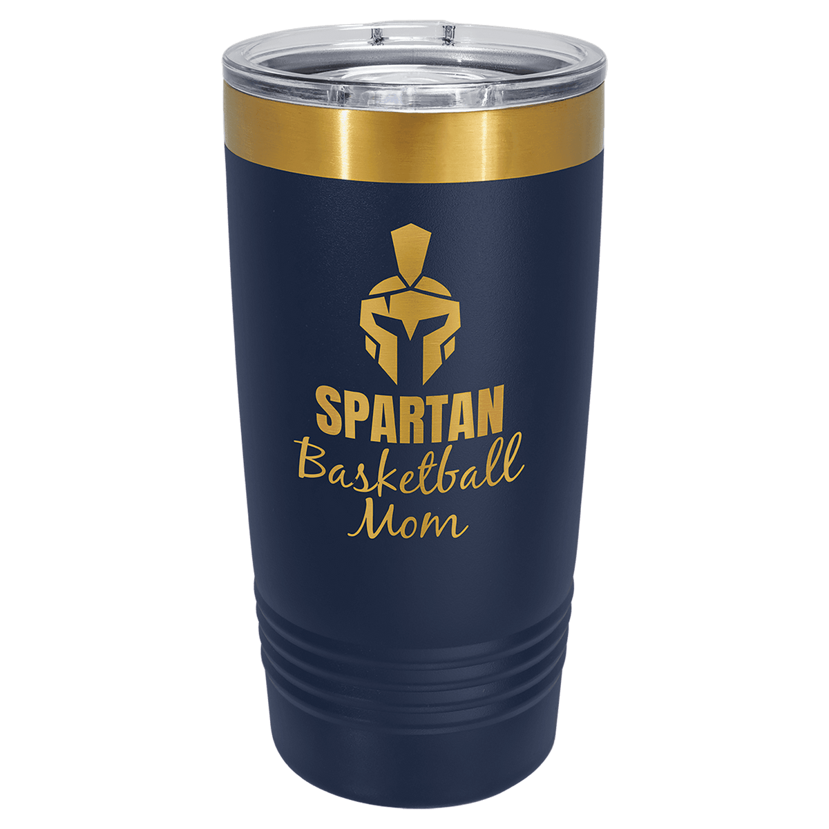 Polar Camel 20 oz Bright Gold Ion-Plated Engraved Tumbler with Slider Lid