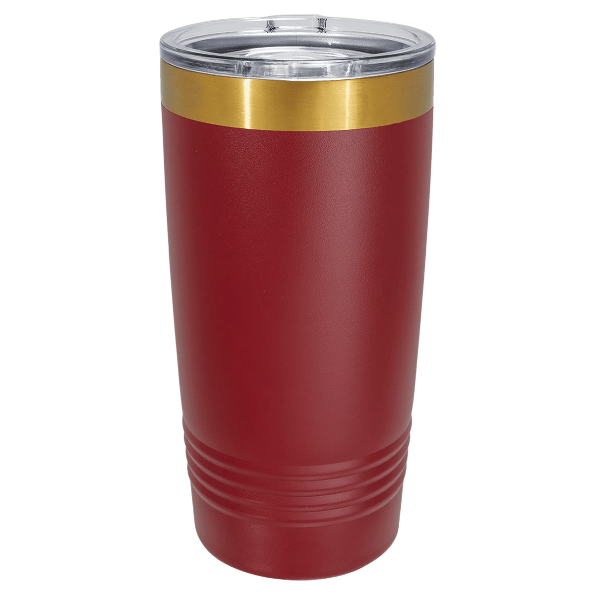 Polar Camel 20 oz Bright Gold Ion-Plated Engraved Tumbler with Slider Lid