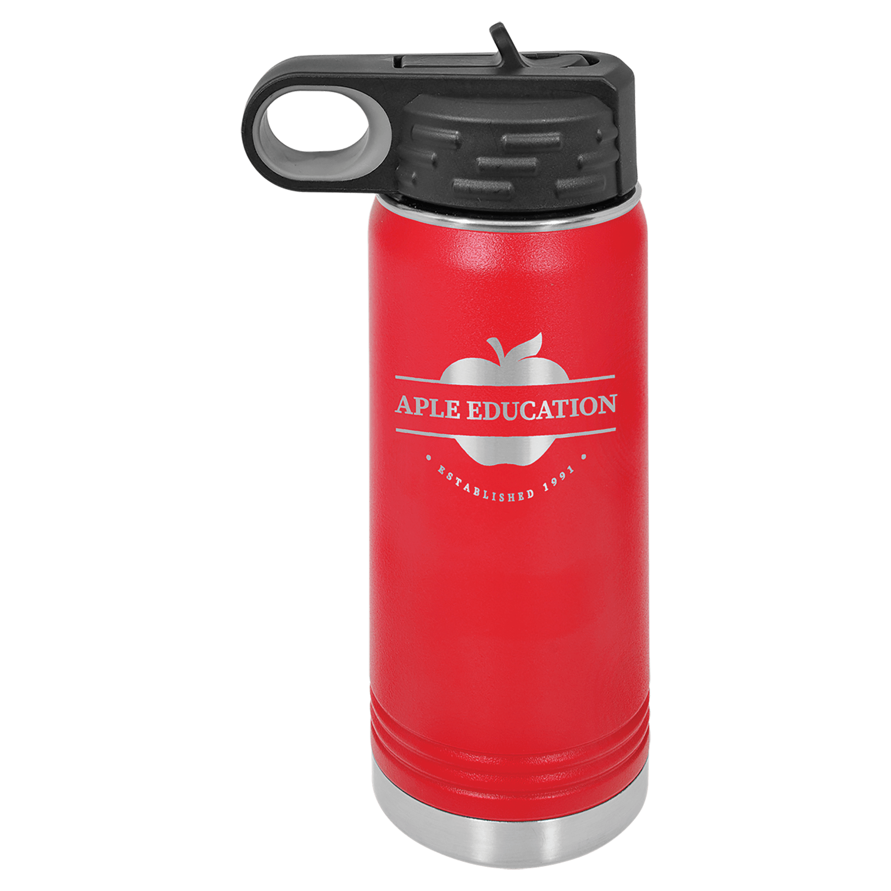 Polar Camel 20 oz. Red Water Bottle
