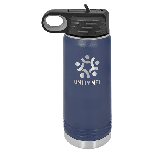 Polar Camel 20 oz. Navy Blue Water Bottle