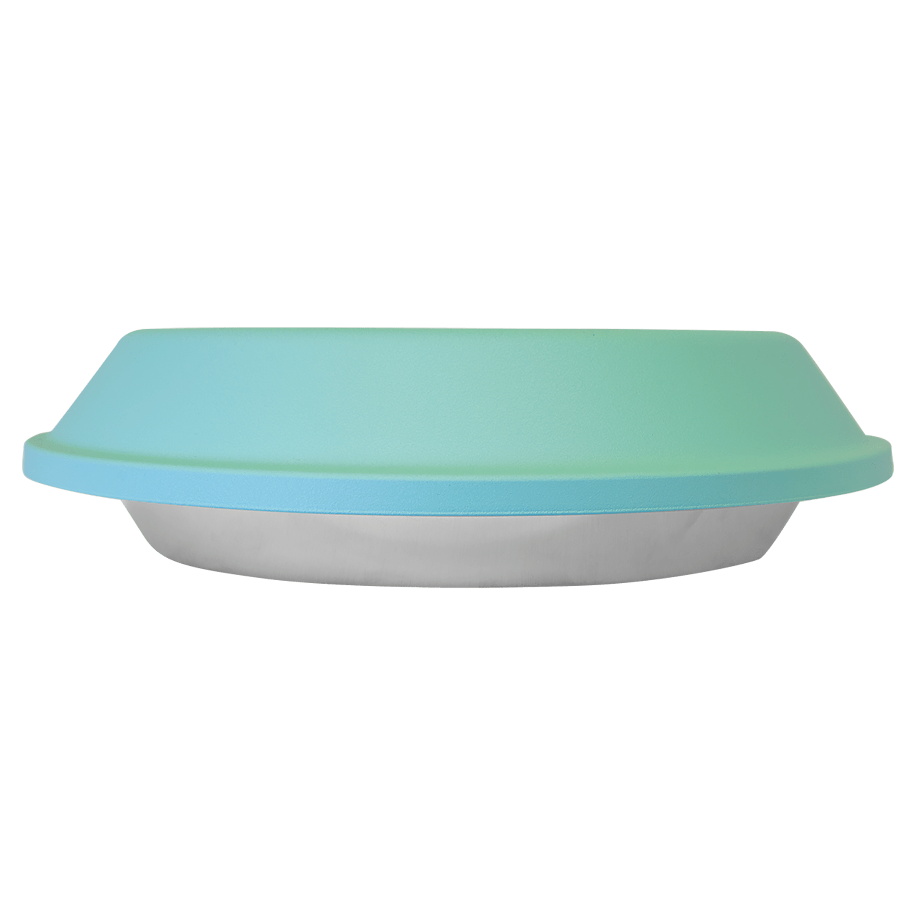 9" Aluminum Pie Pan with Teal Lid