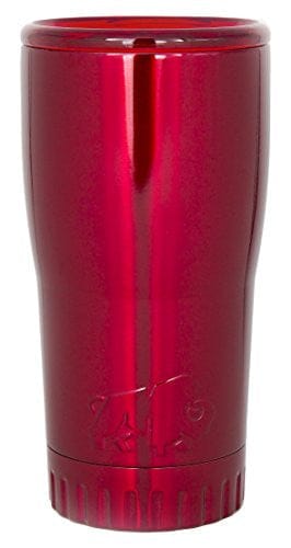 Silver Buffalo Stainless Steel Insulated Tumbler, 20 oz., Red